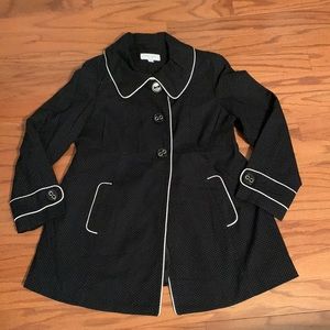 Maternity long peacoat